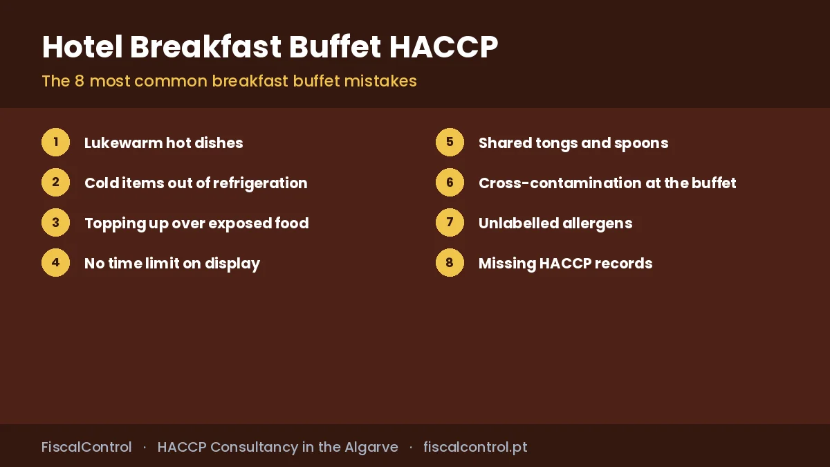 Hotel Breakfast Buffets: The Most Common HACCP Mistakes